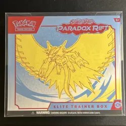 Paradox Rift ROARING MOON ETB Elite Trainer Box Pokemon TCG New Factory Sealed - Image 1