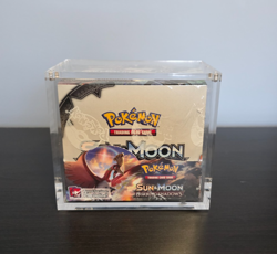 Pokemon TCG Sun & Moon Burning Shadows Booster Box Sealed (w/ Acrylic Case) - Image 1