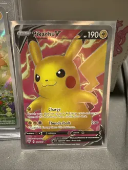 Pokemon SVP Pikachu PSA 8 #088 Promo Paldea Adventure Chest With Pikachu 170/185 - Image 3