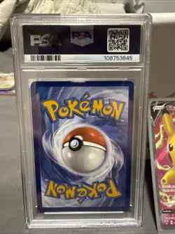 Pokemon SVP Pikachu PSA 8 #088 Promo Paldea Adventure Chest With Pikachu 170/185 - Image 4
