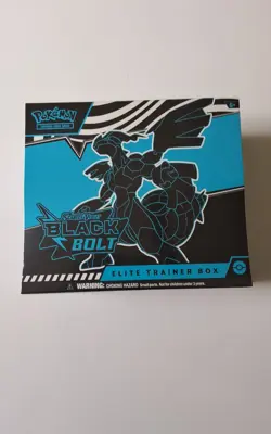 💥 Pokemon TCG: Scarlet & Violet Black Bolt Elite Trainer Box ETB FACTORY SEALED - Image 1