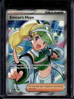 2025 Pokemon Destined Rivals Emcee's Hype #220/182 - Image 1