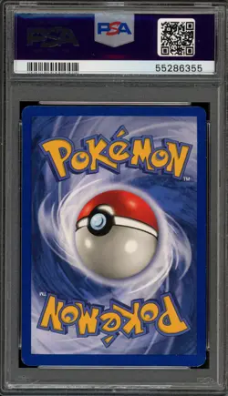 Pokemon Hitmonchan Base Set Unlimited Holo Rare #7 PSA 7 - Image 2