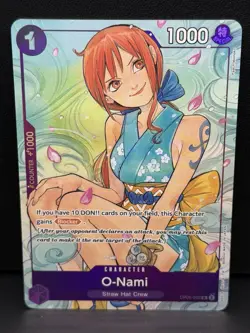 O-Nami (Illustration Box Vol.1) OP05-062 One Piece Promotion Cards Foil - Image 1