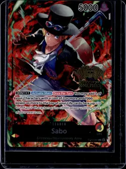 2024 One Piece 2nd Anniversary Tournament Winner Sabo Leader Promo ST13-001 - Image 1