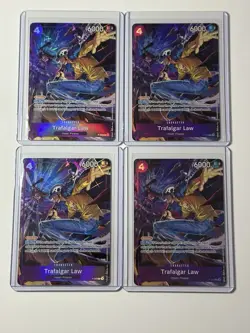 Trafalger Law P-093 Illustration Box Vol. 6 Promo 4 Card Play Set Lot One Piece - Image 1