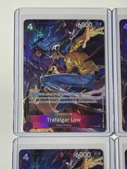 Trafalger Law P-093 Illustration Box Vol. 6 Promo 4 Card Play Set Lot One Piece - Image 2