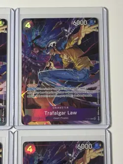 Trafalger Law P-093 Illustration Box Vol. 6 Promo 4 Card Play Set Lot One Piece - Image 3