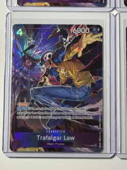 Trafalger Law P-093 Illustration Box Vol. 6 Promo 4 Card Play Set Lot One Piece - Image 4