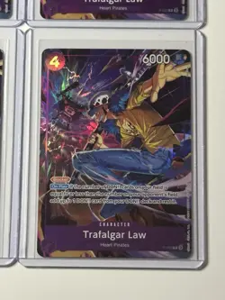 Trafalger Law P-093 Illustration Box Vol. 6 Promo 4 Card Play Set Lot One Piece - Image 5