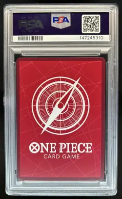 2025 One Piece Anime 25th Monkey D. Luffy Alternate Art #EB02-010 PSA 9 - Image 2