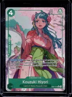 2024 One Piece Memorial Collection Kouzuki Hiyori Rare #EB01-013 - Image 1