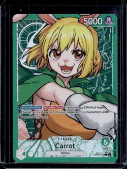 2024 One Piece Two Legends Carrot Leader #OP08-021 - Image 1