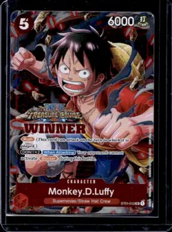 2023 One Piece Monkey D Luffy Treasure Cruise Tournament Promo SR #ST01-012 - Image 1