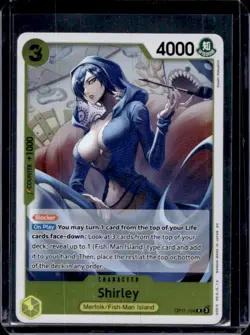 2025 One Piece A Fist of Divine Speed Shirley Rare #OP11-104 - Image 1