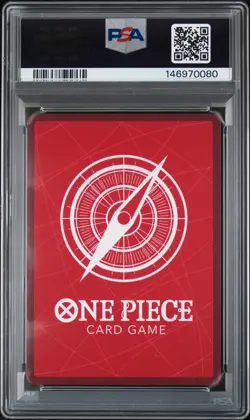 2026 ONE PIECE STARTER DECK ST29-EGGHEAD B&W ALTERNATE ART MONKEY D. LUFFY PSA 9 - Image 2