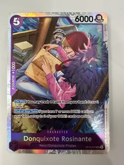 Donquixote Rosinante OP10-072 Royal Blood Foil- NM One Piece - Image 1