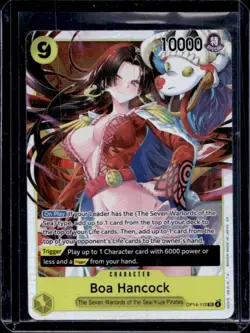 2026 One Piece Azure Sea's Seven Boa Hancock Super Rare #OP14-112 - Image 1
