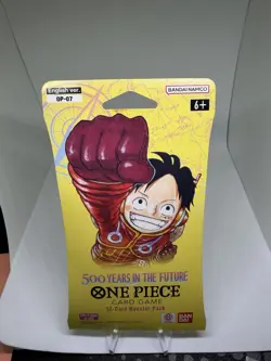 ONE PIECE TCG 500 YEARS IN THE FUTURE OP-07 Sleeved BOOSTER PACK English Sealed - Image 1