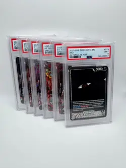 One Piece OP 13 Five Elders Demon Rare God Pack PSA - Image 1