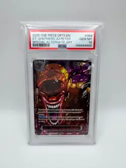 One Piece OP 13 Five Elders Demon Rare God Pack PSA - Image 2