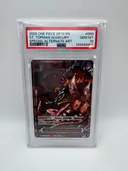 One Piece OP 13 Five Elders Demon Rare God Pack PSA - Image 4