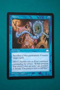 Abjure - MTG - Weatherlight - Never Played - Magic The Gathering(2) - Image 1
