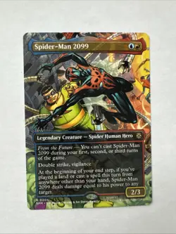 Spider-Man 2099 (0205) (Borderless) Marvel's Spider-Man Mtg Spm - Image 1
