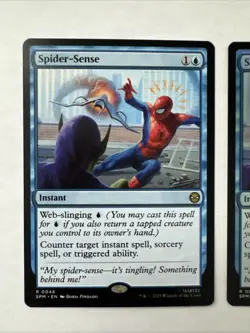 2x Spider-Sense (Foil + Regular) Marvel's Spider-Man Regular Mtg Spm - Image 2