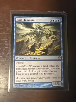 Magic the Gathering MTG Ungraded Raw: Roil Elemental - Zendikar - Image 1