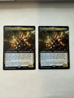 2x Superior Spider-Man (Extended Art) Marvel's Spider-Man Regular Mtg Spm - Image 1