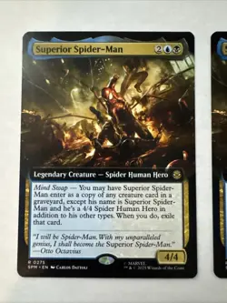 2x Superior Spider-Man (Extended Art) Marvel's Spider-Man Regular Mtg Spm - Image 2