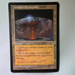 Magic: The Gathering Volrath's Stronghold Legendary Land 1998 Regular English - Image 1