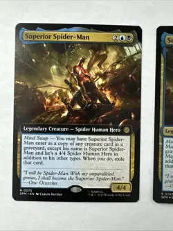 2x Superior Spider-Man (Extended Art + Foil) Marvel's Spider-Man Regular Mtg Spm - Image 3