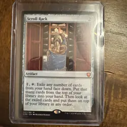 Scroll Rack X (1) Tempest MTG Excellent/Near Mint - Image 1