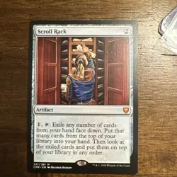Scroll Rack X (1) Tempest MTG Excellent/Near Mint - Image 4