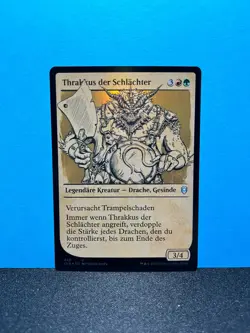 FOIL Thrakkus der Schlachter / Thrakkus the Butcher - MTG Magic - Image 1