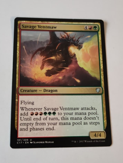 MtG Savage Ventmaw (C17-191) Uncommon English EXC - Image 1
