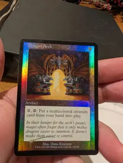 Magic: The Gathering Dragon Arch Apocalypse Foil Artifact Knutson 135/143 2 /2 - Image 1
