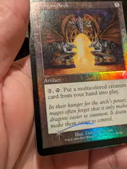 Magic: The Gathering Dragon Arch Apocalypse Foil Artifact Knutson 135/143 2 /2 - Image 5