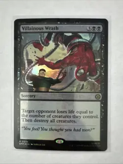 Villainous Wrath (Foil) Marvel's Spider-Man Regular Mtg Spm - Image 1