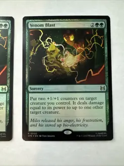 2x Venom Blast (Foil) Marvel's Spider-Man: Eternal-Legal Mtg Spm - Image 3