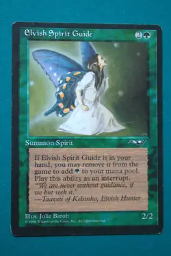 Elvish Spirit Guide - Alliances - MP to HP (SEE PICS) - Magic the Gathering (2) - Image 1