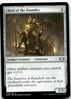 Chief of the Foundry, Double Masters #238 MTG - Image 1