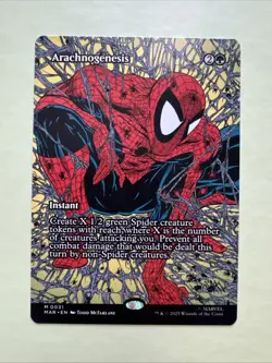 Arachnogenesis (Borderless) Marvel Universe Eternal-Legal Regular Spider-Man Mtg - Image 1