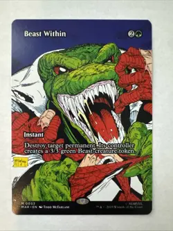Beast Within (Borderless) Marvel Universe Eternal-Legal Regular Spider-Man Mtg - Image 1