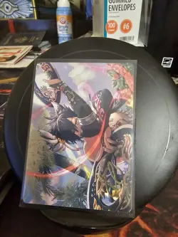 Dancer's Chakrams Art Card (Gold-Stamped Signature) Art Series: Final Fantasy... - Image 1