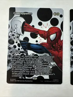 2x Comeuppance (Borderless) Marvel Universe Eternal-Legal Spider-Man Mtg Spm - Image 2