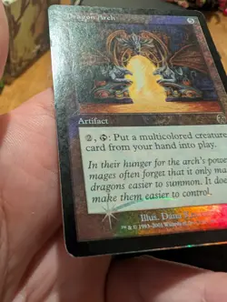 Magic: The Gathering Dragon Arch Artifact Foil 135/143 Dana Knutson 2001 HP - Image 5