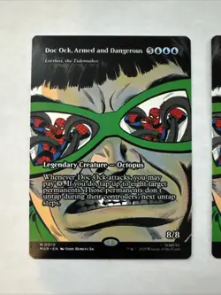 2x Doc Ock Armed and Dangerous - Lorthos, the Tidemaker (Borderless) Marvel Mtg - Image 2